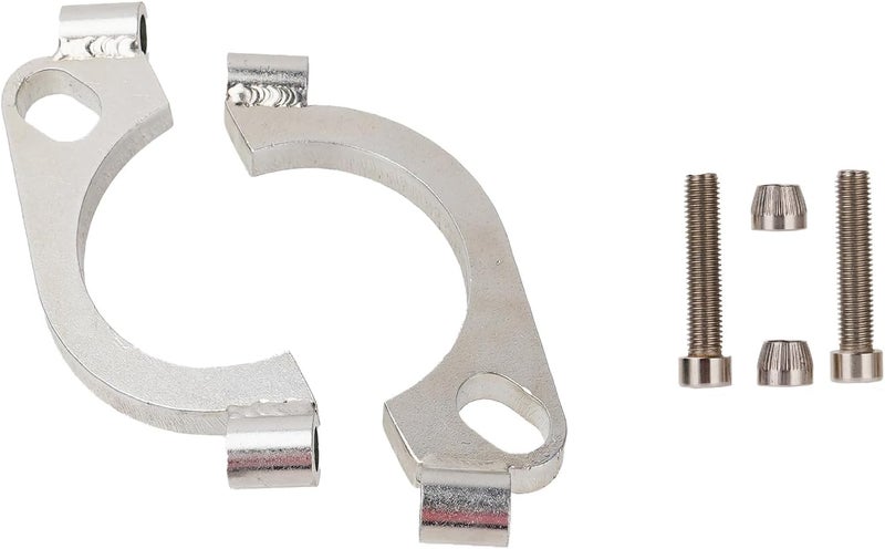 RWRAPS 2.5" Split Flange Repair Kit,Iron galvanized Exhaust Flange 63.5mm/2.5 Inch 2 Bolt Flat Split Flange Repair Replacement Kit - Image 5